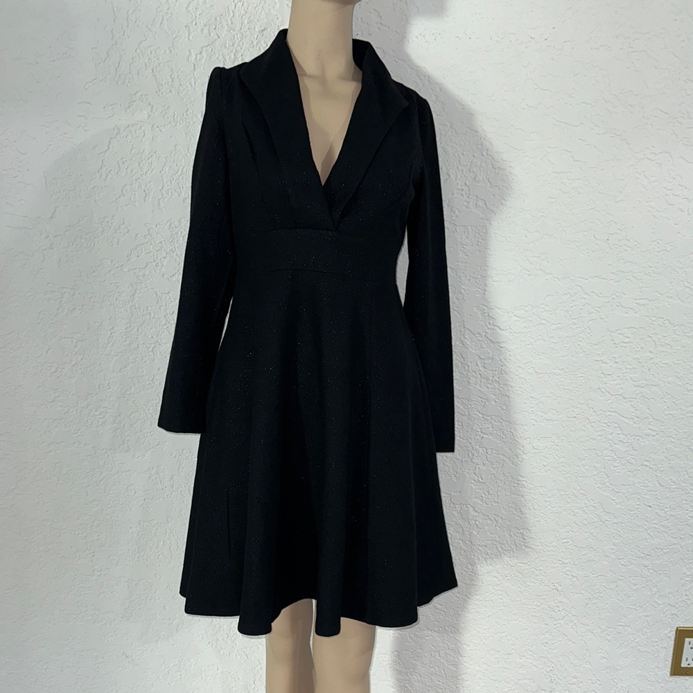 Chic Black Long Sleeve Dress